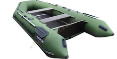Лодка рыболовная Хантер 340 зеленая