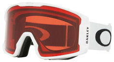 Горнолыжная маска Oakley Line Miner 2018/2019 белая/розовая One Size