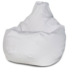 Кресло-мешок Dreambag Белая ЭкоКожа XL