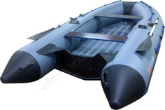 Лодка рыболовная ProfMarine 390 Air серая