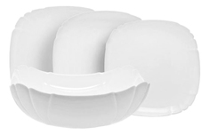 Столовый сервиз Luminarc Lotusia H1792 белый