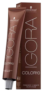 Крем-краска Schwarzkopf Igora Color 10 6-4 Темный русый бежевый, 60 мл