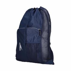 Рюкзак-сетка Speedo Deluxe Ventilator Mesh Bag синий (0002)