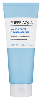 Крем для лица Missha Super Aqua Moisture Deep Cleansing Cream 200 мл