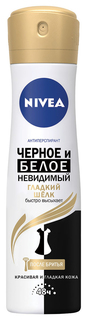 Дезодорант Nivea Черное и Белое Невидимый Гладкий шелк 150 мл