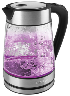 Чайник электрический Scarlett SC-EK27G55 Black/Silver