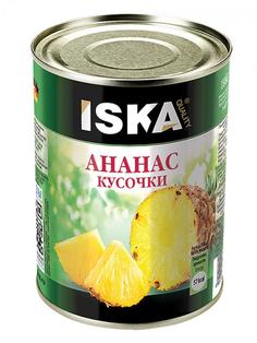 Ананасы Iska кусочки 580 мл