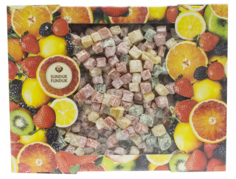 Лукум ассорти микс кубики 2 кг No Brand