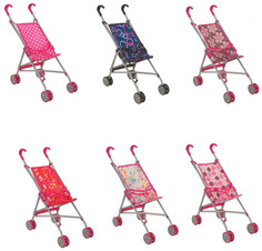 Коляска-трость для кукол Melobo Buggy Boom Mixy 52x26x55 см