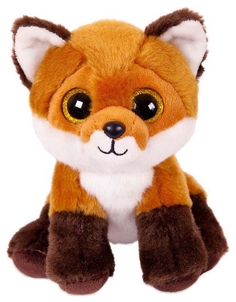 Мягкая игрушка ABtoys Лиса, 14 см
