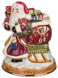 Статуэтка Lefard Новый год 59-436 Белый, красный