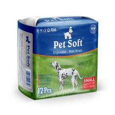 Подгузники для домашних животных Pet Soft для собак одноразовое