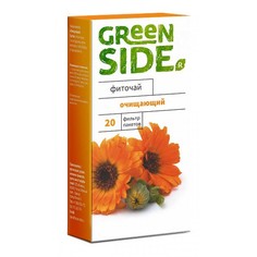 Фиточай Green Side очищающий 2 г 20 фильтр-пакетов