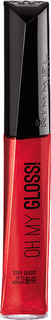 Блеск для губ RIMMEL Oh My Gloss, тон №520 Rebel Red