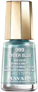 Лак для ногтей MAVALA Switzerland Cyber Chic Mini Color Nail Polish 999 Cyber Blue 5 мл