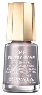 Лак для ногтей MAVALA Mini Color 349 Silver Chrome 5 мл