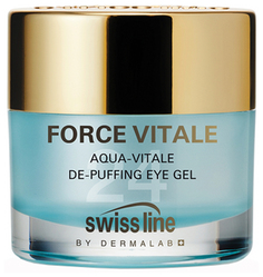 Гель для глаз Swiss Line Force Vitale Aqua-Vitale De-Puffing Eye Gel 15 мл