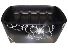 Мыльница Diamond черный Ridder