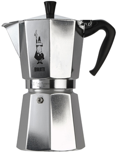 Кофеварка гейзерная Bialetti Moka Express 1166 Серебристый