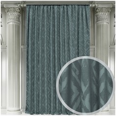 Портьера Amore Mio Zeli02-01-1957G 200*270 см 1 шт. Серая