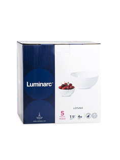 Набор салатников ЛОТУСИЯ 5 предметов Luminarc