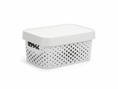 Коробка INFINITY перфорированная с крышкой Curver