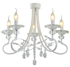 Люстра LADY 5xE14x40W белый Powerlight