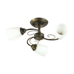 Люстра PORTA 3хЕ27х60W бронза Powerlight