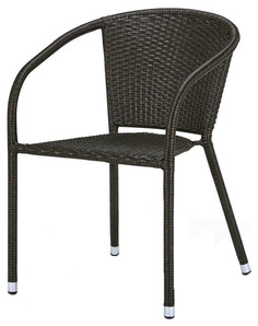 Кресло Afina Y137C-W53 Brown из искусственного ротанга