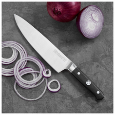 Поварской нож KitchenAid KKFTR8CHWM Черный
