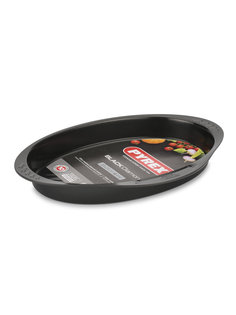 Форма овальная гриль BLACK DIAMOND 35х2 Pyrex