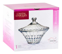 Конфетница CRISTAL DARQUES Lady Diamond 14 см