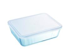 Форма для запекания Pyrex прямоугольная 1.5л 22x17см с крышкой прозрачный (242P000)