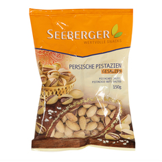 Орехи фисташки жареные соленые Seeberger 150 г