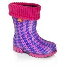 Сапоги Demar Hawai lux print Пепита розовая р. 26-27