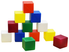 Игрушка пластмассовая Набор кубики большие МИШКА-КОСТРОМА