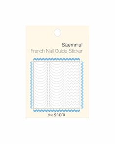 Наклейки для ногтей the SAEM French Nail Guide Sticker 01 Zig Zag