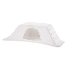 Домик для грызуна Ferplast пластик, 6х11х22.5см, цвет белый