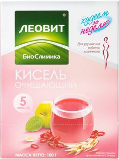 Кисель очищающий Леовит 20 г 5 пакетиков