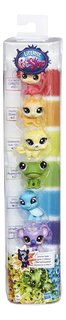 Игровой набор Littlest Pet Shop Littlest Pet Shop 7 радужных петов