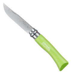 Туристический нож Opinel 001607 №7 Tradition Color Green-Apple