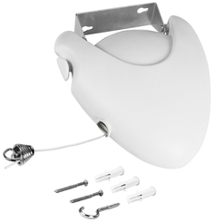 Сушилка для белья настенная Tatkraft Strong Retractable Outdoor Clothes Line 15 м