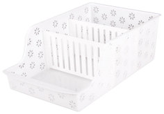 Подставка для столовых приборов Альтернатива Ромашка М5283 белый Alternativa