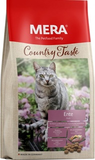 Сухой корм для кошек MERA Country Taste Ente, утка, 0,4кг