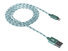 Кабель Canyon CNE-CFI3G Lightning 1м Green