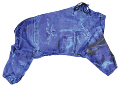 Комбинезон для собак Gamma унисекс, синий, длина спины 36 см