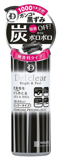 Пилинг для лица Meishoku Detclear Bright and Peel Charcoal Peeling Jelly 180 мл