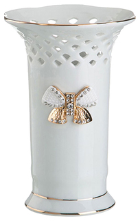 Ваза Lefard 55-2515 Белый, золотистый