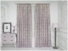 Штора Amore Mio Жаккард с Люриксом, 2,0*2,7см, 2 шт. Цвет- сирень