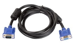 Кабель удлинительный Монитор-SVGA card (15M-15F) 1,8m 2 фильтра VCOM VVG6460-1,8M